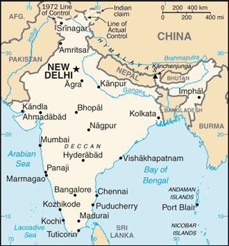 Map of India